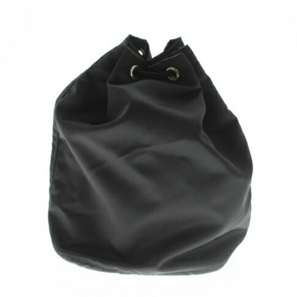 Prada Nylon Drawstring Pouch Black - image 2